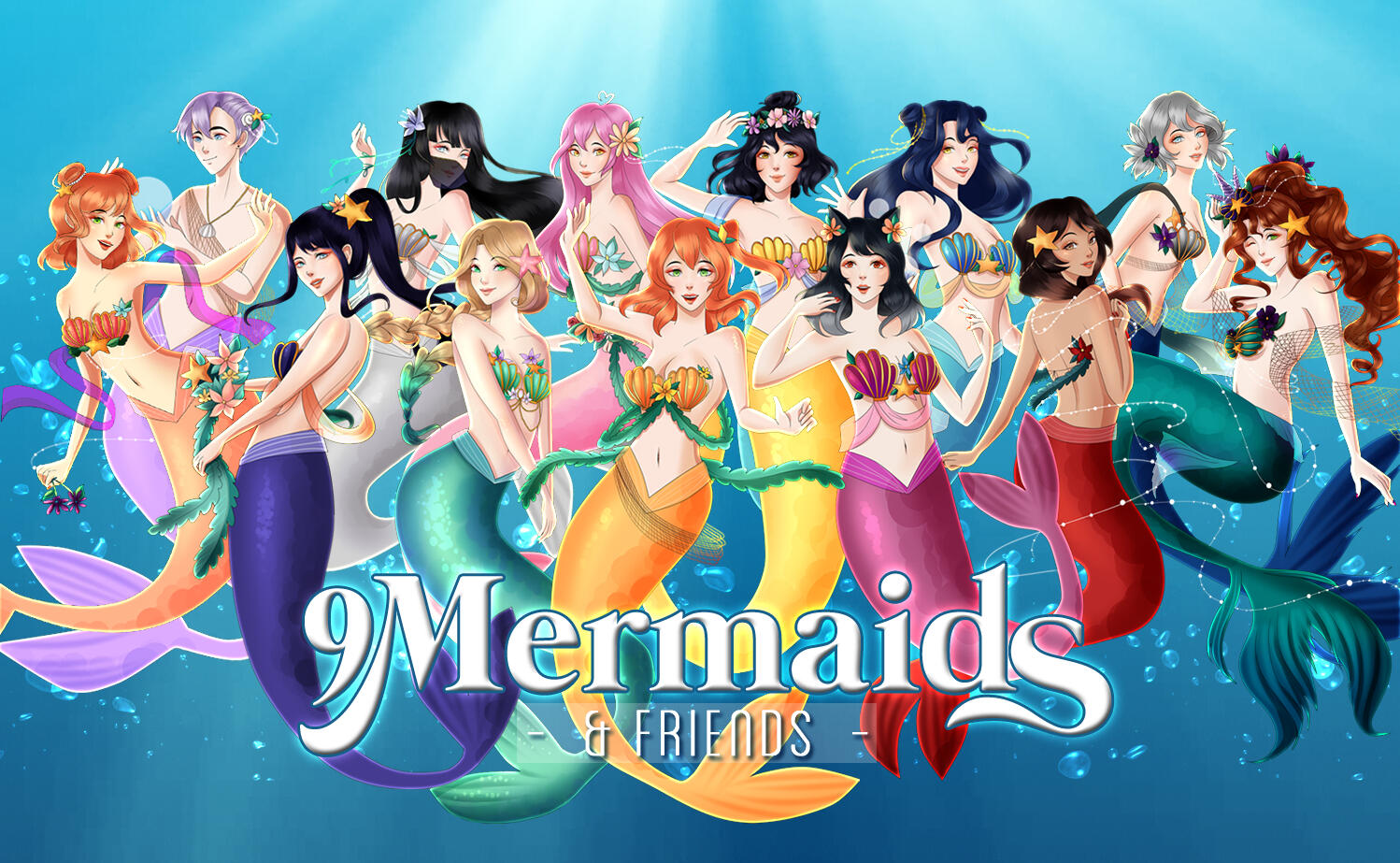 9 Mermaids & Friends